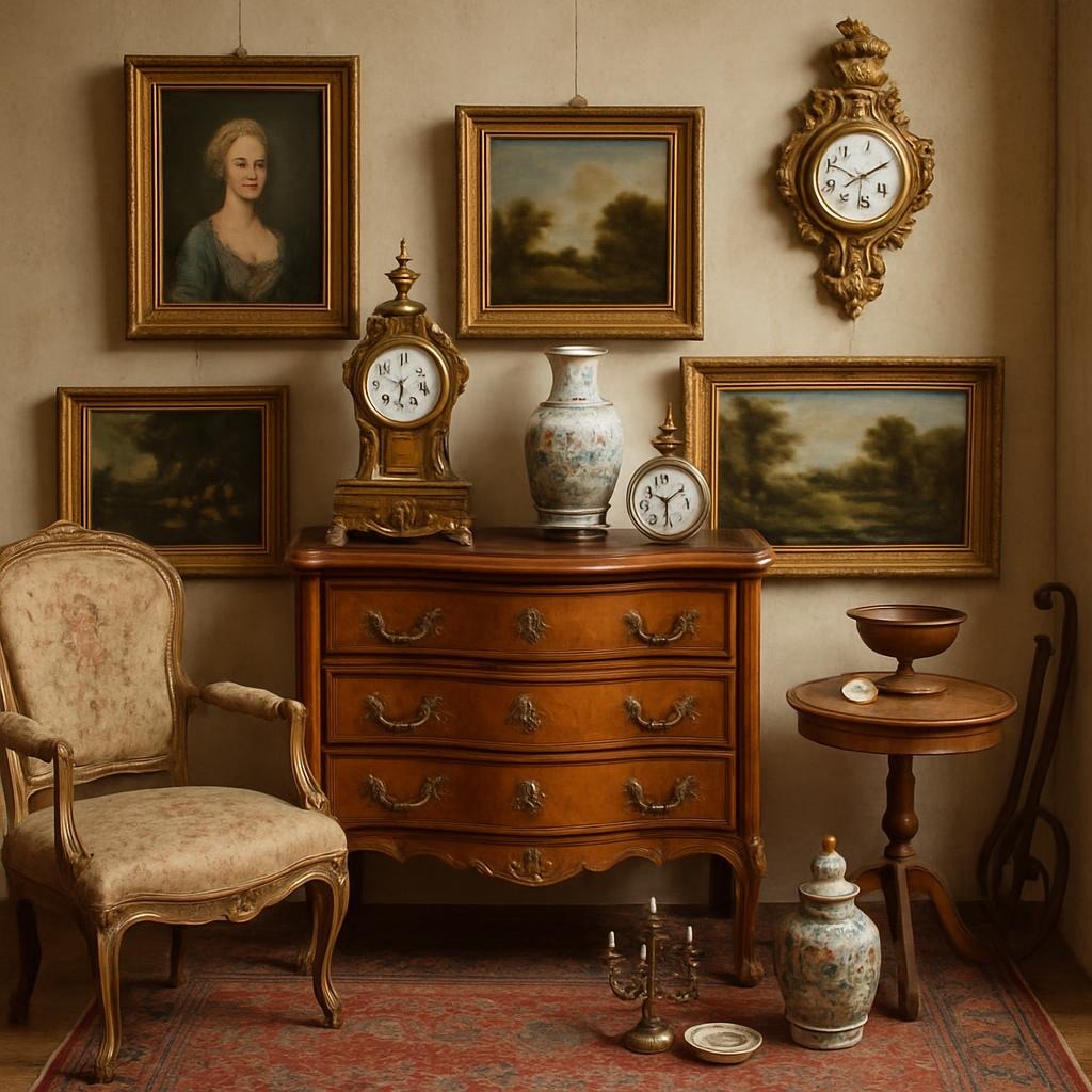 Meubles, bibelots, tableaux, montres... Segundo Broc, brocanteur passionné sur Montpellier. Estimation antiquités et vente sur réservation.